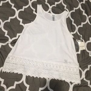 GUESS White Tank Top